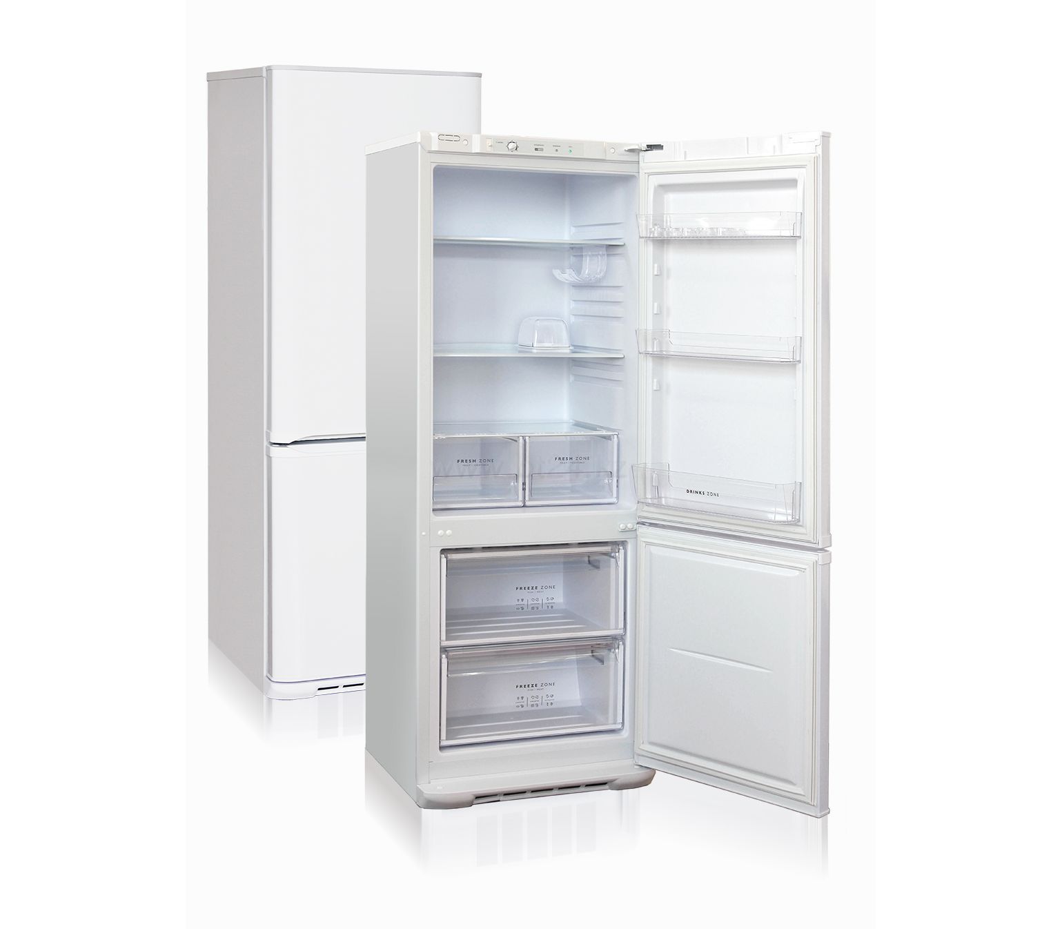 Холодильник бирюса картинки двухкамерный